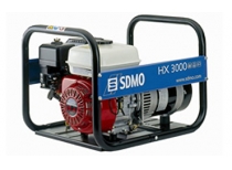 Бензогенератор SDMO  HX 3000 ( 3 кВт) 1 фаза
